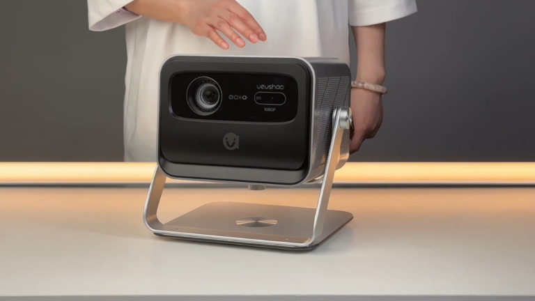 VEVSHAO V80 é bom? Testei o projetor Full HD DLP mais completo da categoria