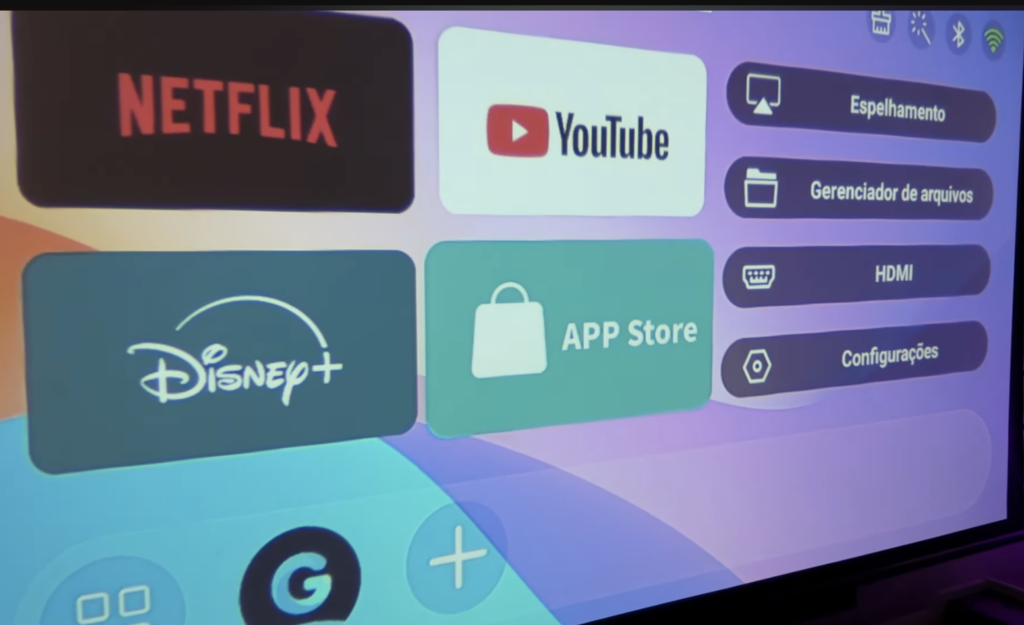 Progaga PG370 é bom? Review completo do mini projetor custo-benefício com testes reais