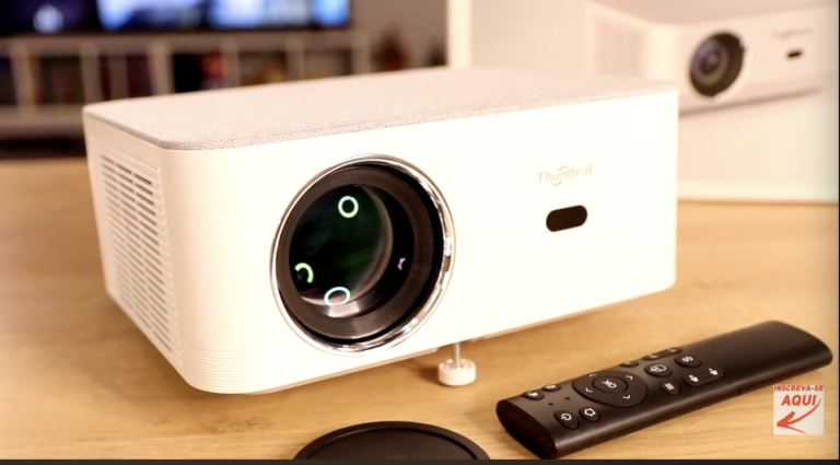 Projetor Thundeal Td92 Pro Full Hd Nativo 1080p 6500 Lumens Cor Branco